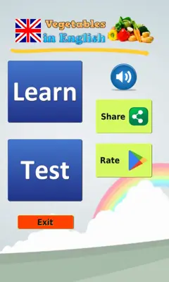 Vegetables in English Language android App screenshot 4